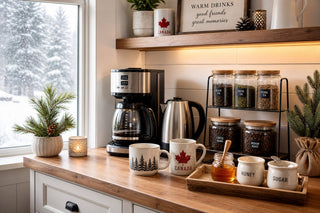 How to Build a Winter Coffee and Tea Station for Canadian Homes