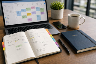 Notebook vs Planner: Which Paper System Fits a Busy Workweek?