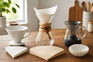 Which Coffee Filter Size Matches Your Hario, Chemex, or Fellow Brewer?