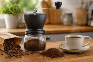 How Does Grind Retention Affect Freshness in a Manual Coffee Grinder?
