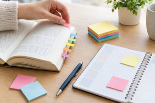 Sticky Notes vs Page Flags: Which Should You Use for Notes, Books, and Planning?