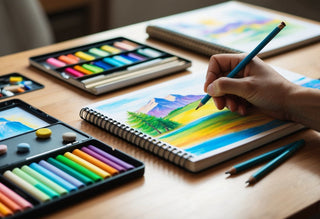 A Beginner’s Guide to Drawing and Sketching with Pastels and Colored Pencils