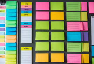 How to Organize Your Sticky Notes and Bookmarks for Better Study Sessions