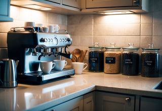 How to Maximize Small Spaces for an At-Home Coffee & Tea Station
