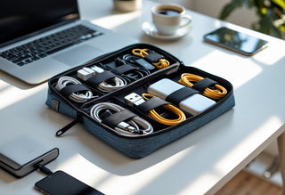 Organizing Cables & Chargers: A Guide to Tech Pouches