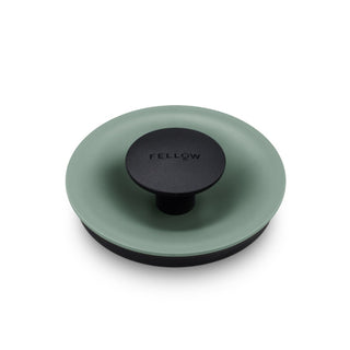 Fellow Clyde Electric Kettle (120V) (1500ml/50oz) sage green lid with black knob and embossed logo