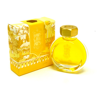 Freshly Squeezed Sunshine | 38ml Ink bottle with bright yellow ink and matching decorative box by Ferris Wheel Press