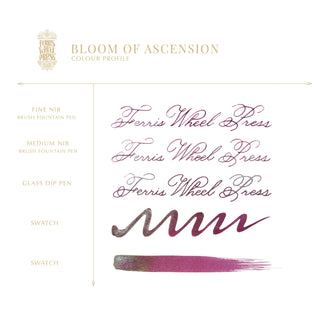 FerriTales The Book of Knights Series Bloom of Ascension Fountain Pen Inks - 10ml Bottled | Ferris Wheel Press