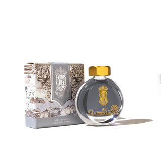 April Showers | 38ml Ink | Ferris Wheel Press round glass bottle with gold cap and decorative box