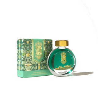 Morningside Mint | 38ml Ink | Ferris Wheel Press in round glass bottle with gold cap and decorative box