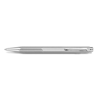 Caran d'Ache Ecridor Gift Set Ballpoint Pen with hexagonal palladium-plated textured body and push-button mechanism