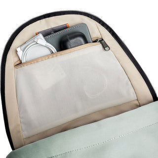 Bellroy Classic Backpack Compact soft inner pocket organizing cables and accessories inside light lining