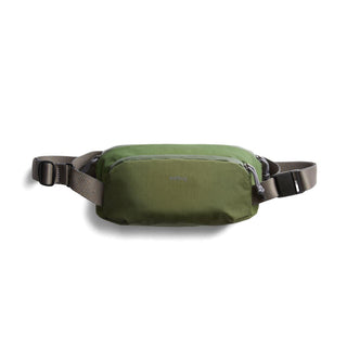 Bellroy Venture Ready Sling 2.5L in olive green with durable fabric and adjustable strap design