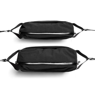 Bellroy Venture Sling 10L - Camera Edition in black recycled nylon with visible zipper and strap details