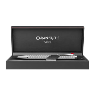 Caran d'Ache Platinum-Coated Ecridor™ Heritage Mechanical Pencil with hexagonal brass body in gift box