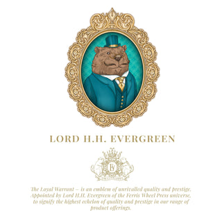 2025 Limited Edition | The Bijou Fountain Pen - Blue Revelry | Ferris Wheel Press branding emblem design
