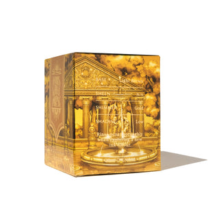 Age of Aurum Fountain Pen Inks - 20ml Bottled by Ferris Wheel Press gold-themed decorative packaging cube