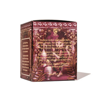 Ambrosia Indulgence | 85ml Ink | Ferris Wheel Press packaged in decorative purple and gold box with intricate artwork
