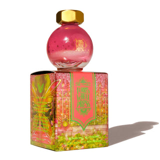 Bumbling Blossom Fountain Pen Inks - 20ml Bottled by Ferris Wheel Press in a round glass bottle with gold cap
