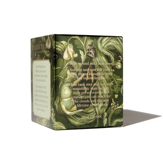 Brilliant Beanstalk Fountain Pen Inks - 20ml Bottled by Ferris Wheel Press with detailed botanical artwork on packaging