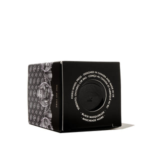28ml Calligraphy Ink - Black Masquerade | Ferris Wheel Press black decorative packaging with intricate design