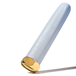 The Bijou Fountain Pen - Forget Me Not | Ferris Wheel Press with Snowfall Lacquer and gold grip cap