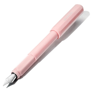 The Carousel Fountain Pen - Billowing Blush | Ferris Wheel Press in soft pink with silver nib detail