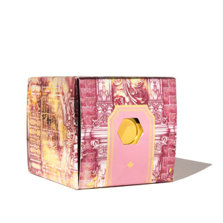Billowing Blush Fountain Pen Inks - 20ml Bottled packaging with ornate pink and gold design by Ferris Wheel Press