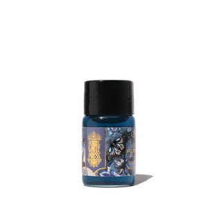 Bluebell Brushstrokes Fountain Pen Inks - 10ml Bottled with butterfly label by Ferris Wheel Press