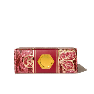 Cabernet on the Lake 38ml ink bottle with gold hex cap in decorative Ferris Wheel Press packaging