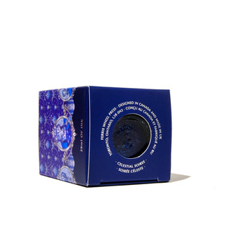 28ml Calligraphy Ink - Celestial Soiree | Ferris Wheel Press in deep blue box with ink pot view