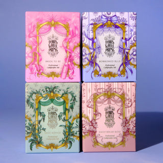28ml Calligraphy Ink - Bride To Be | Ferris Wheel Press in pink decorative box packaging