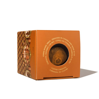 28ml Calligraphy Ink - Copper Carnival | Ferris Wheel Press copper jar inside decorative orange packaging box