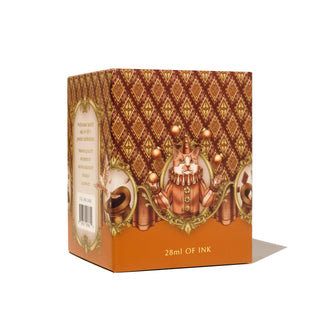 28ml Calligraphy Ink - Copper Carnival | Ferris Wheel Press packaging with vintage circus-themed design