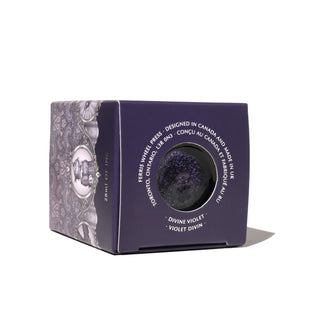28ml Calligraphy Ink - Divine Violet | Ferris Wheel Press box showing violet ink color through circular window