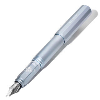 Limited Edition | Harlequin Dream Fountain Pen | Ferris Wheel Press with metallic blue aircraft aluminum body