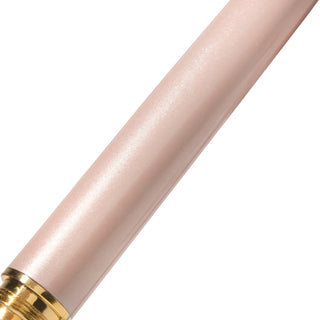 The Bijou Fountain Pen - Huffin Puff Pink | Ferris Wheel Press smooth pink lacquer finish with gold brass accents