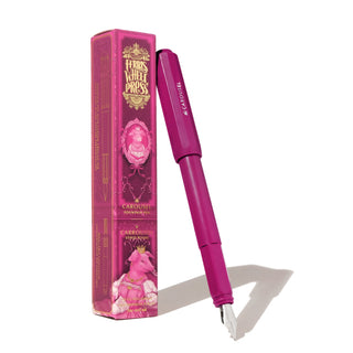 Honorary Edition 2024 The Carousel Fountain Pen Little Miss Jubilee in matte pink by Ferris Wheel Press