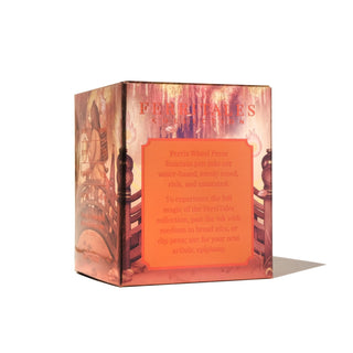 Lantern Crossing | 85ml Ink | Ferris Wheel Press packaging with warm sunset tones and artistic lantern design