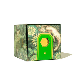 Lores of the Loch | 20ml Ink | Ferris Wheel Press packaging with green and aquatic-themed illustration