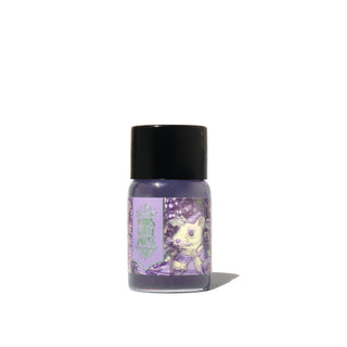 Moonbeam Meadows Fountain Pen Inks - 10ml Bottled purple ink with illustrated label by Ferris Wheel Press