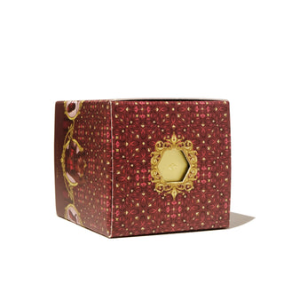 Decorative red and gold box packaging for 28ml Calligraphy Ink - Port Pirouette by Ferris Wheel Press