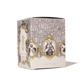 28ml Calligraphy Ink - Pressman Grey | Ferris Wheel Press ornate box with vintage animal illustrations and gold accents