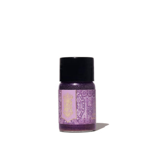 Queen Allium Fountain Pen Inks - 10ml Bottled purple ink with black cap by Ferris Wheel Press on white background