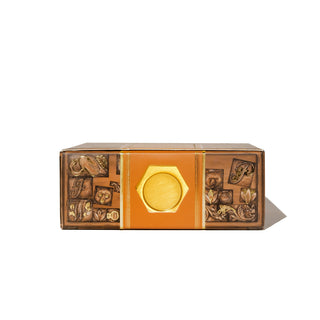 Russet Typecase | 38ml Ink | Ferris Wheel Press with embossed vintage letterpress design and orange band