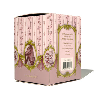 28ml Calligraphy Ink - Sweetbriar Rose | Ferris Wheel Press in decorative pink vintage-style packaging