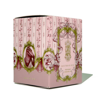 28ml Calligraphy Ink - Sweetbriar Rose | Ferris Wheel Press vintage pink box with floral and ribbon designs