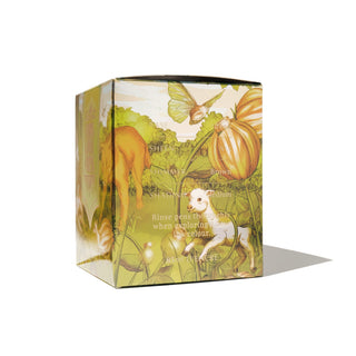 Sprouting Pastures 85ml Ink by Ferris Wheel Press packaging with pastoral animal and pumpkin illustration