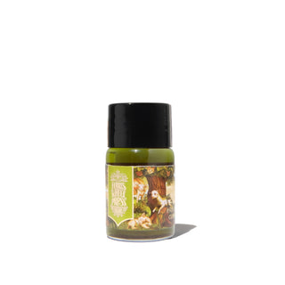 Sprouting Pastures Fountain Pen Inks - 10ml Bottled green ink with detailed vintage-style label by Ferris Wheel Press