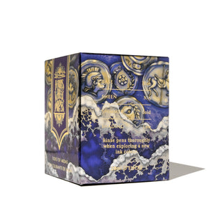 Tides of Midas | 85ml Ink | Ferris Wheel Press with ornate blue and gold detailed packaging box